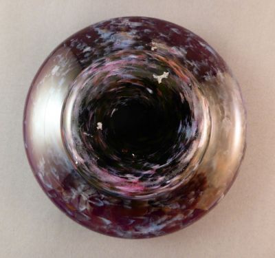 Purple agate bowl
Base, polished pontil mark
Keywords: blown
