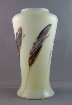 Rindskopf pulled feather vase
20 cm
Keywords: blown;czech;vase