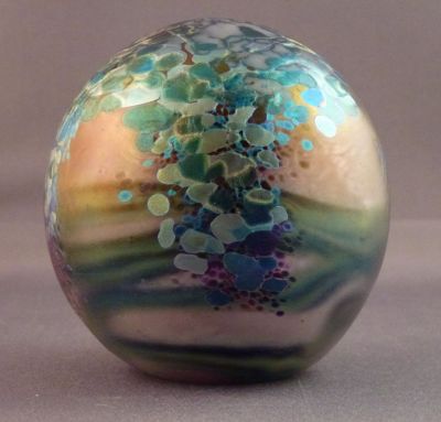 Jonathan Harris Monet, ruby
Side. Signed 2012
Keywords: british