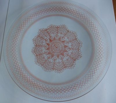 Chance Lace plate
Scare Russet
Keywords: sold;enamelgilt;british;table