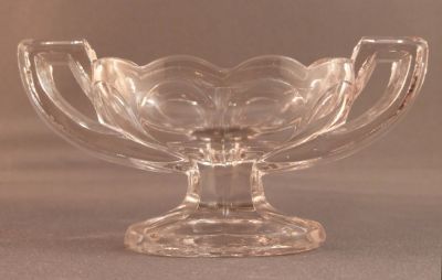 Bagley Queen's Choice salt A
Handled salt with registered number 
Keywords: pressed;table