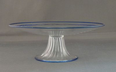 Salviati wrythern comport 
Small. Lead crystal
Keywords: table;sold;murano