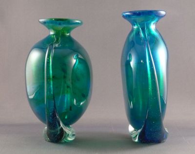 Mdina side stripe vases B and C
Keywords: vase;maltese