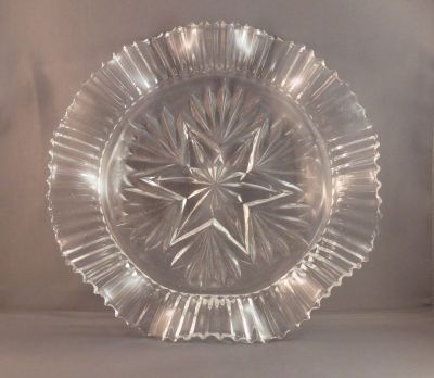 Sowerby 2455 cake plate
9.5 in.
Keywords: pressed;table;sold;dessert