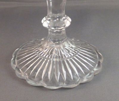 Sowerby pressed and cut sugar bowl
Foot detail
Keywords: table;cut;british