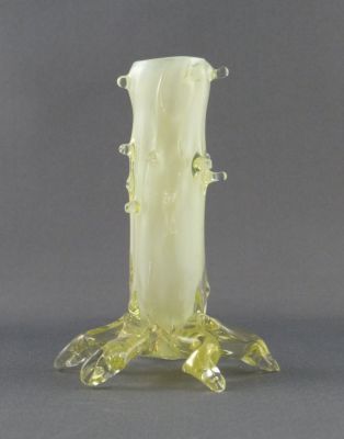 Thorn vase, cased
English. Opal glass inner layer
Keywords: blown;british;vase