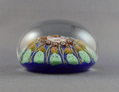 Vasart dark blue ground
Shiny ground pontil mark
Keywords: british